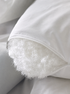 coussin blanc
