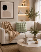 housse et coussin canapé en peluche