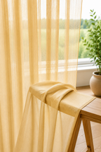 rideaux en voile sable