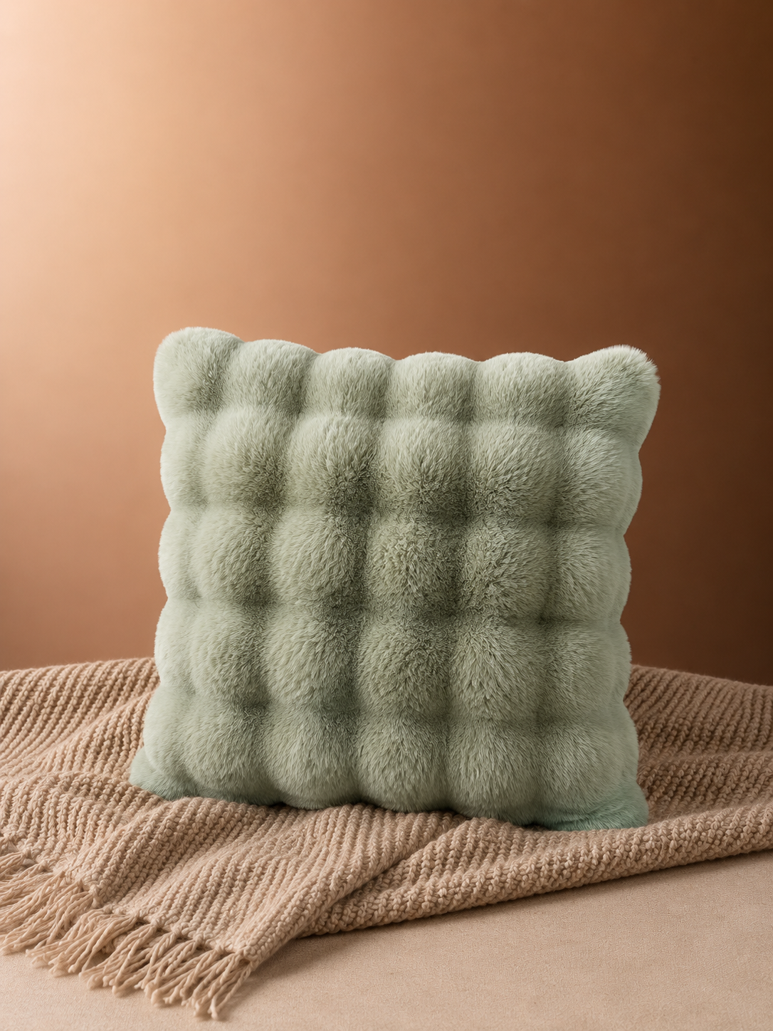 housse et coussin canapé en peluche