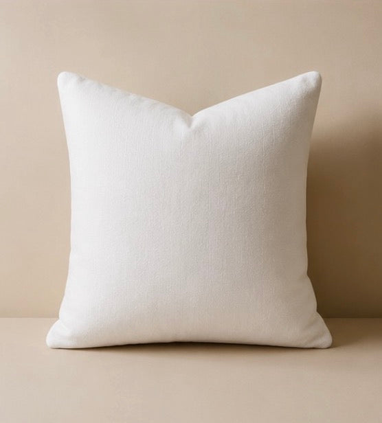 coussin blanc