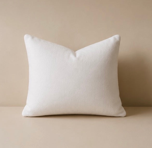 coussin blanc