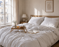housse de couette blanc