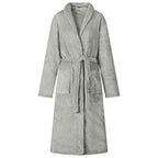 robe de chambre gris clair homme & femme