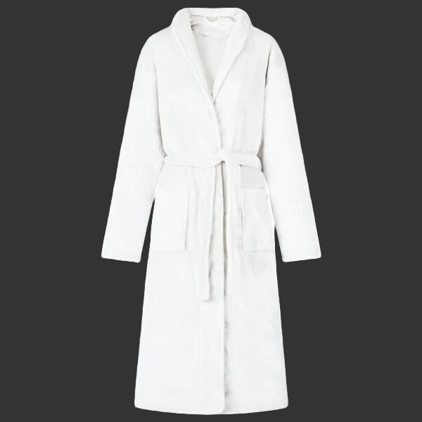 robe de chambre blanc homme & femme