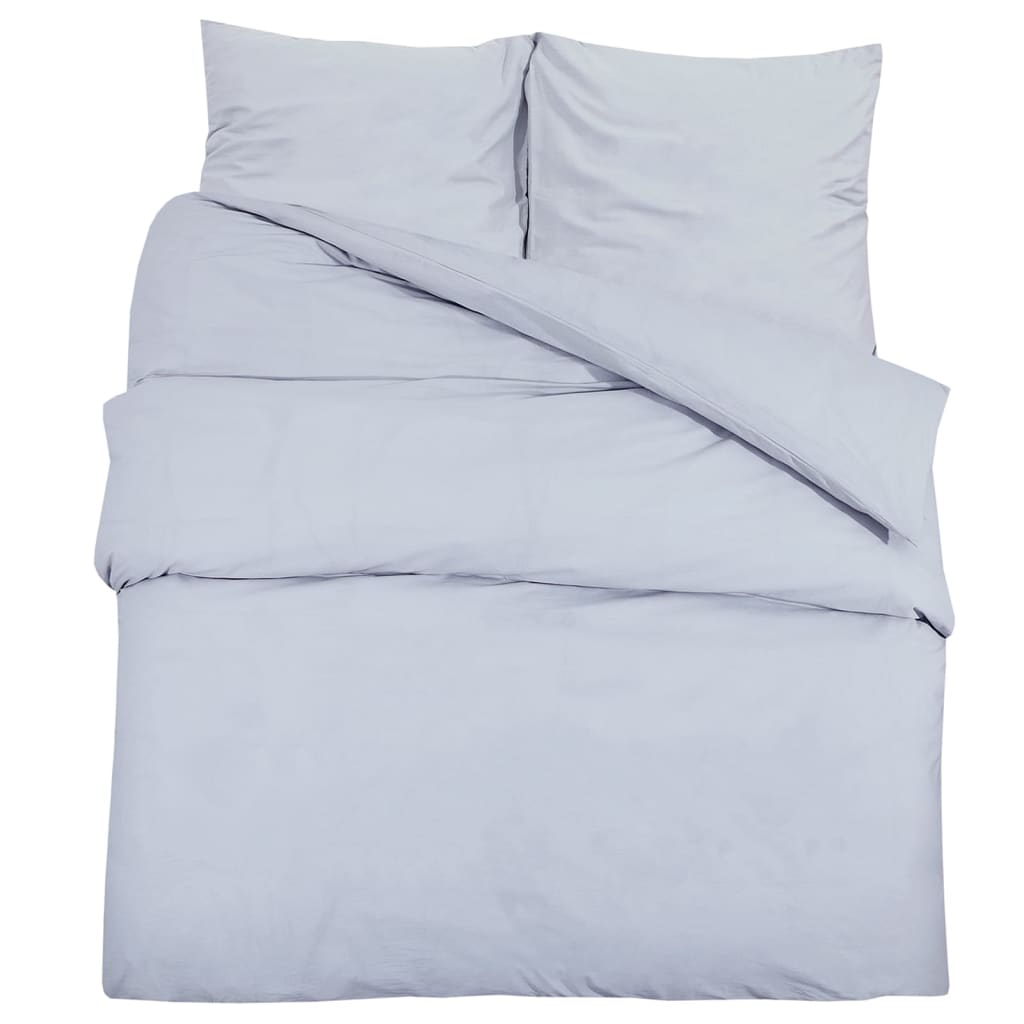 housse de couette gris