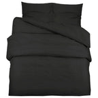 housse de couette noir