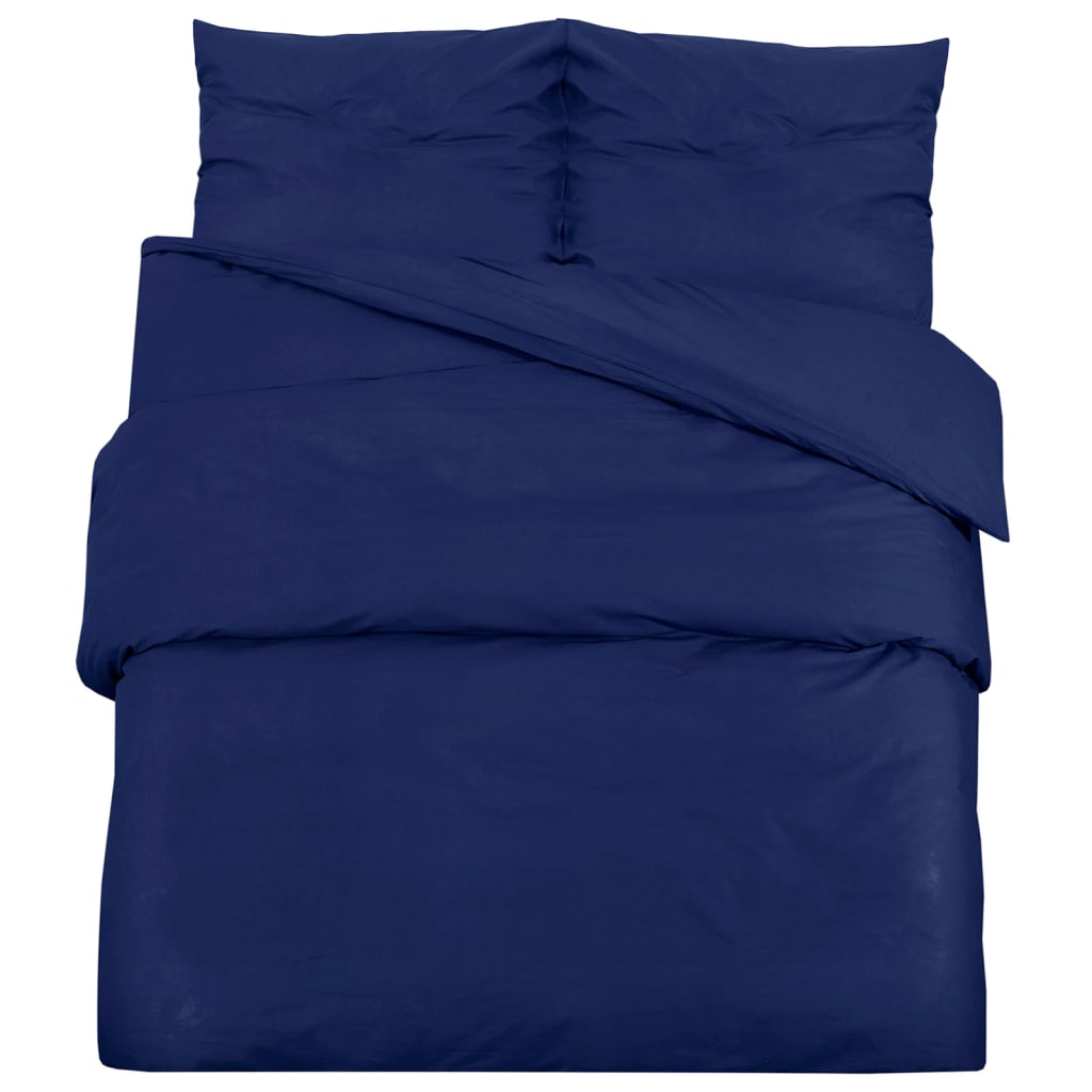 housse de couette bleu