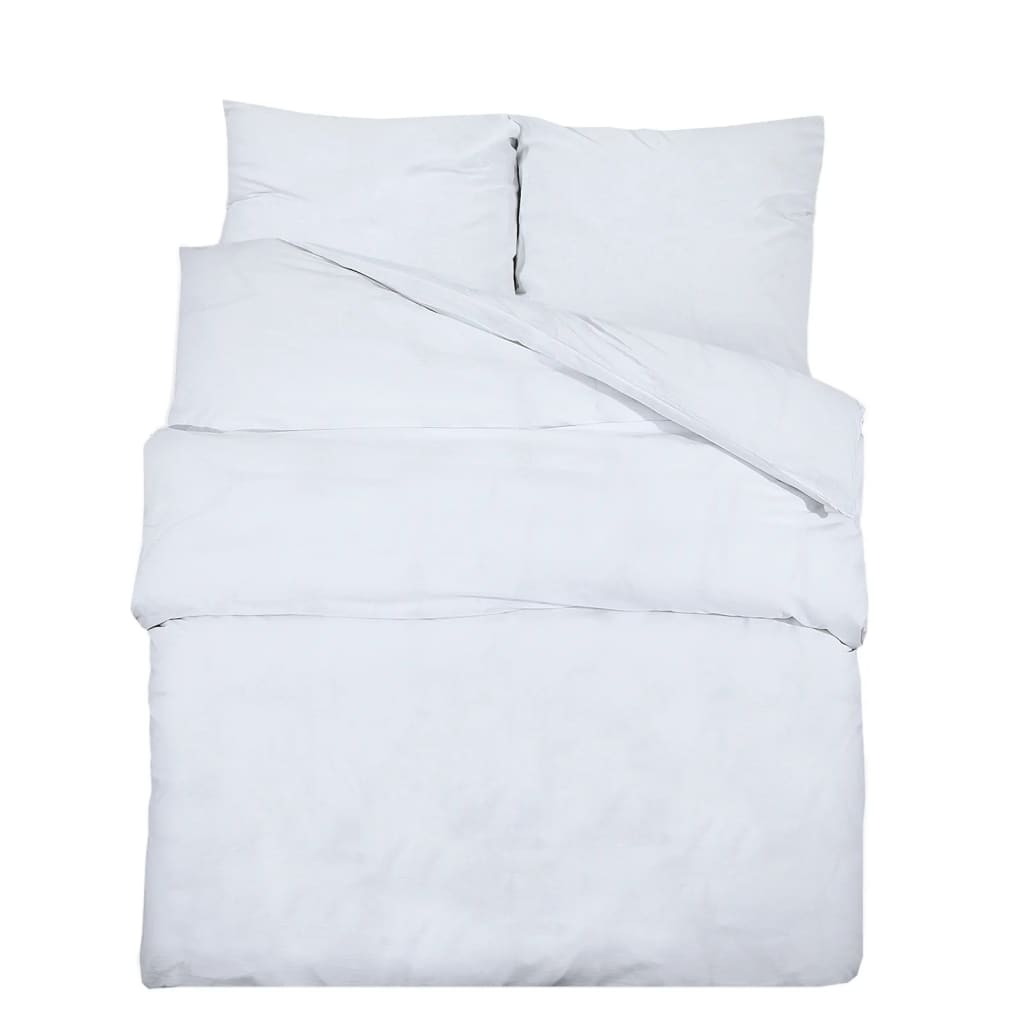 housse de couette blanc