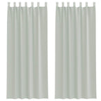 rideaux en voile gris clair