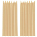 rideaux en voile sable