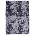Tapis salon gris foncé Shaggy à poils longs NAVARRA