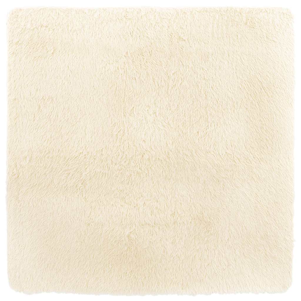 Tapis salon créme Shaggy à poils longs NAVARRA