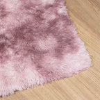 Tapis salon rose Shaggy à poils longs NAVARRA