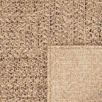 tapis tissé design rectangle  marron ZIZUR pour salon
