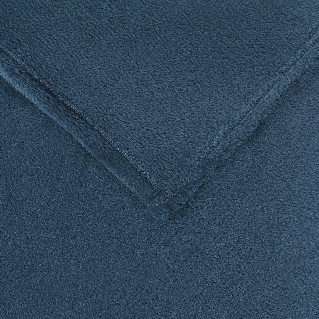 plaid canapé bleu marine