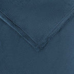 plaid canapé bleu marine