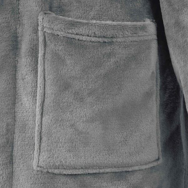 robe de chambre gris foncé homme & femme