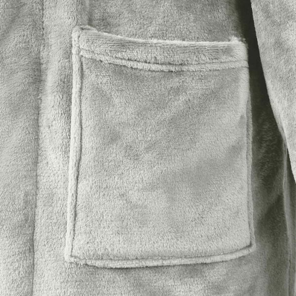robe de chambre gris clair homme & femme