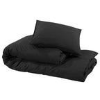 housse de couette noir