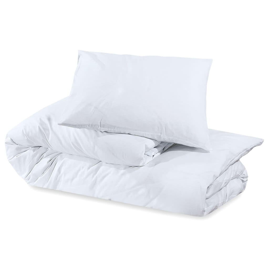 housse de couette blanc