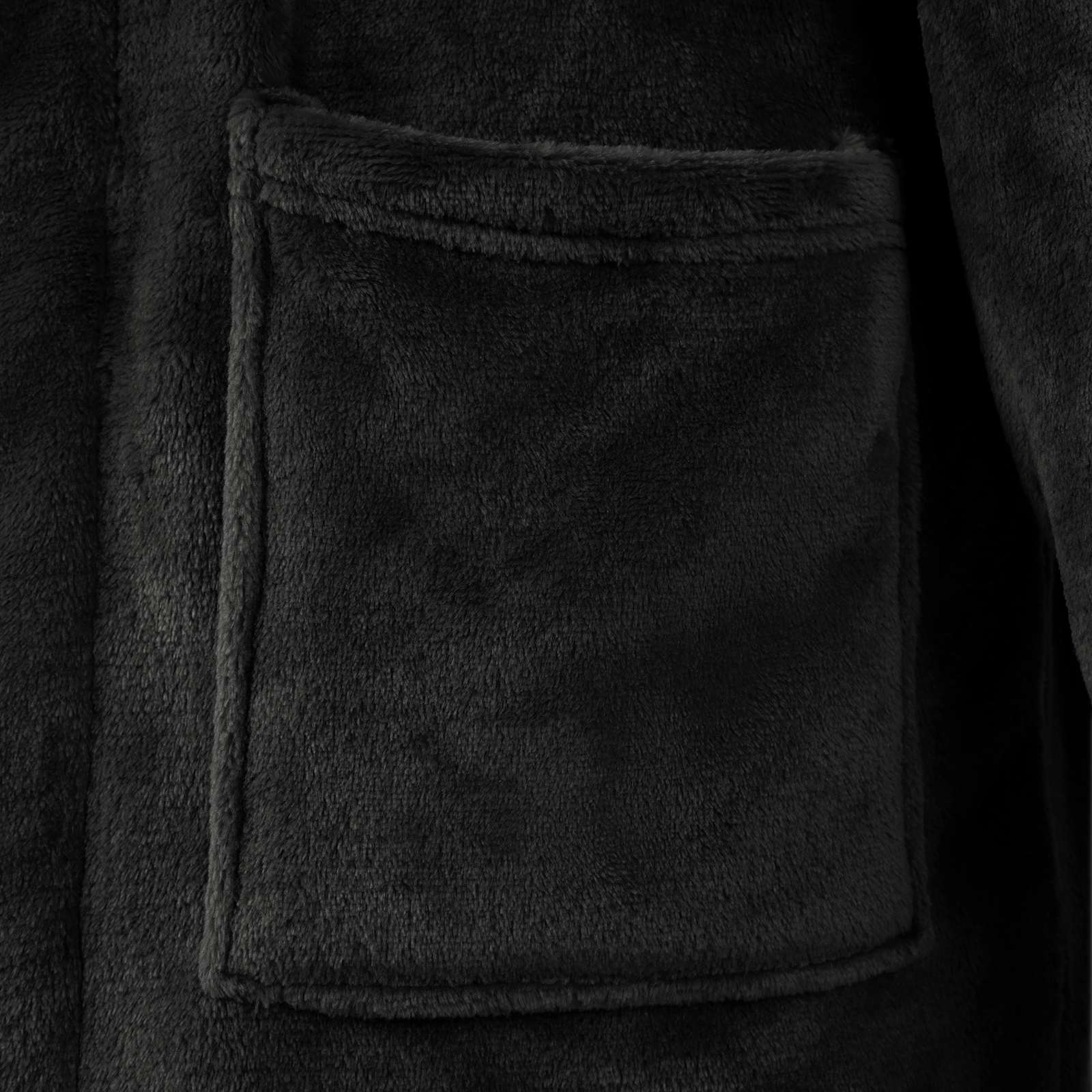 robe de chambre noir homme & femme