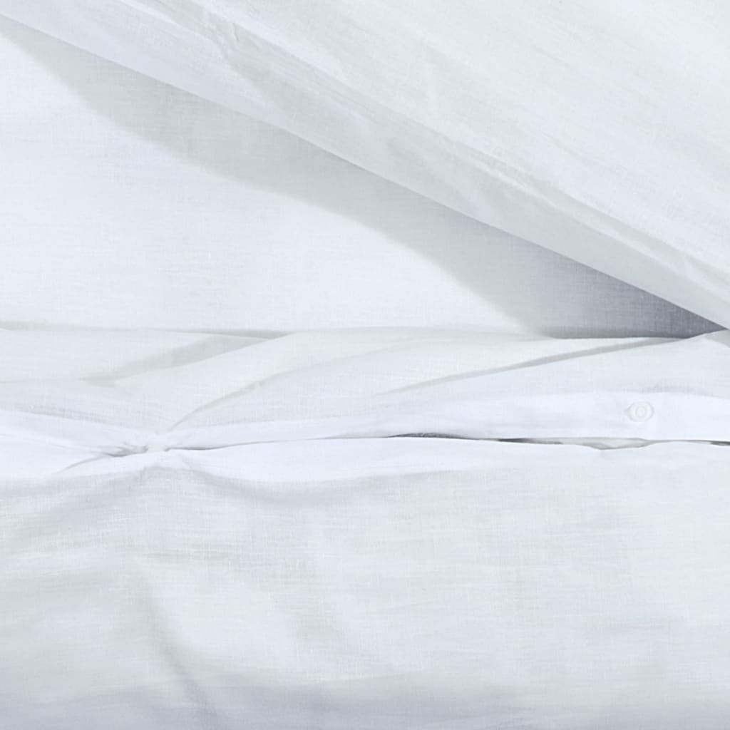 housse de couette blanc