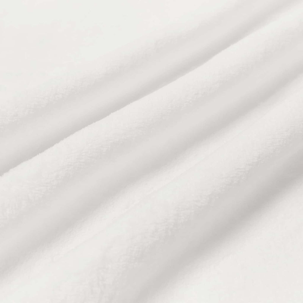 plaid canapé blanc