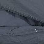 housse de couette gris foncé