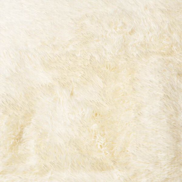 Tapis salon créme Shaggy à poils longs NAVARRA
