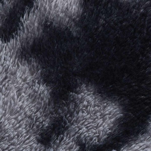 Tapis salon gris foncé Shaggy à poils longs NAVARRA